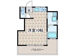 ハイツ横浜の物件間取画像